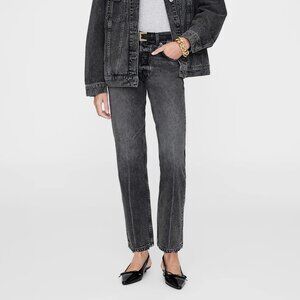Anine Bing Kate Jean in Steel Grey Size 26